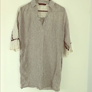 Zara linen tunic